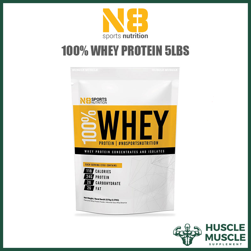 N8 100% Whey Protein (5lbs)