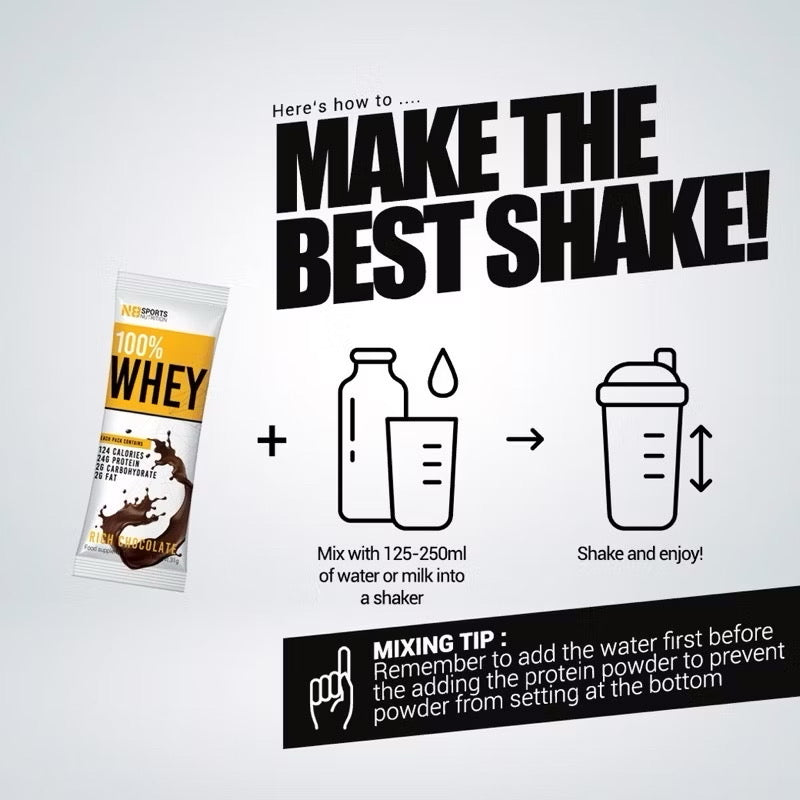 N8 Whey Protein (1 Sachet/31g)