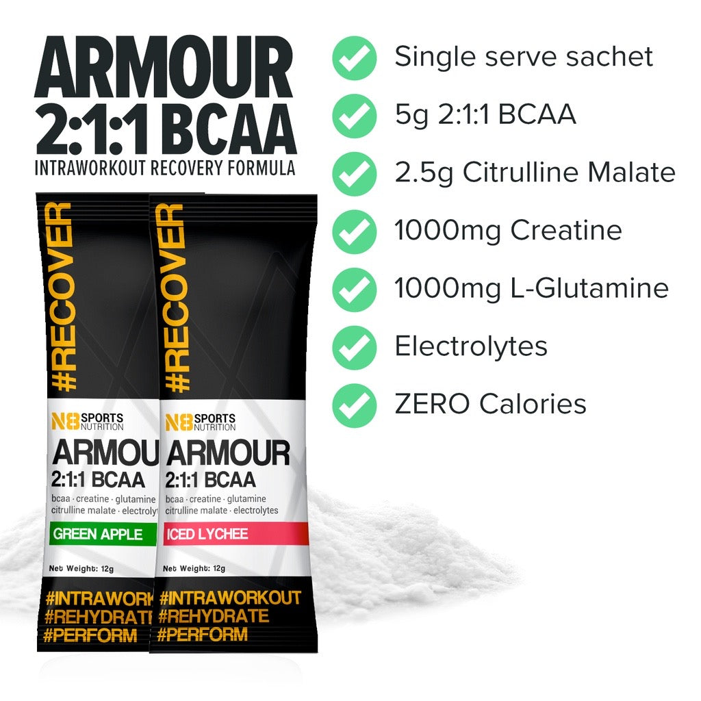 N8 ARMOUR 2:1:1 BCAA (12g)