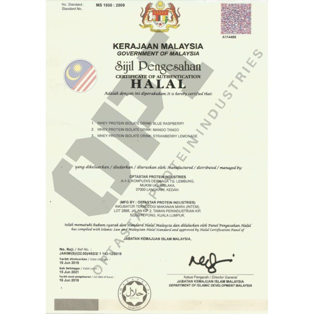 OPI - 100% Whey Protein Isolate