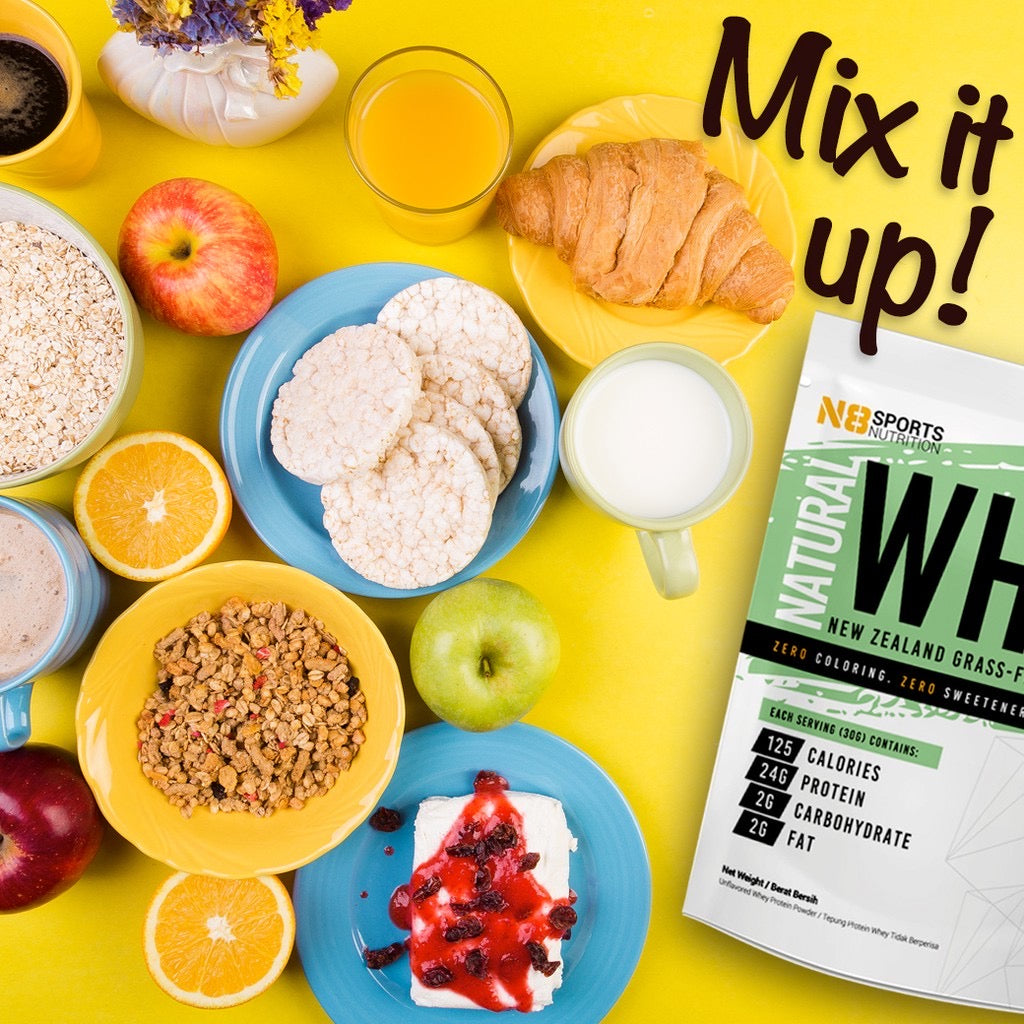 N8 Natural Whey Protein (500g)