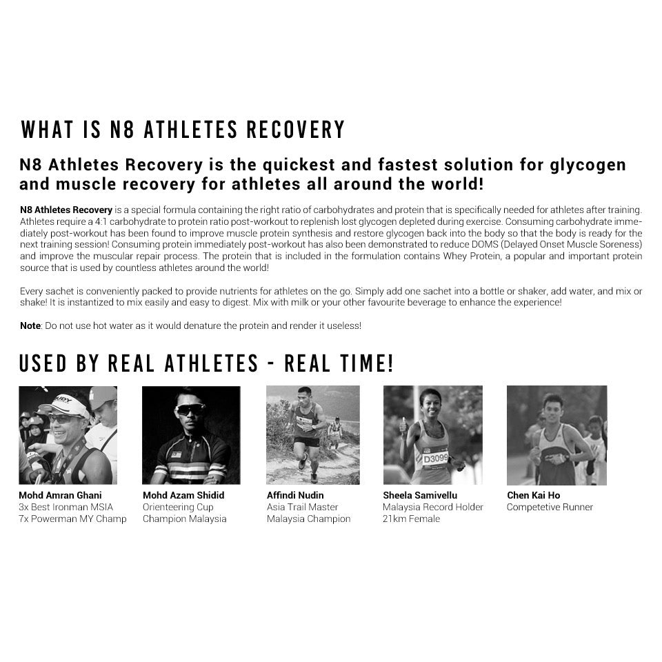 N8 Athletes Recovery