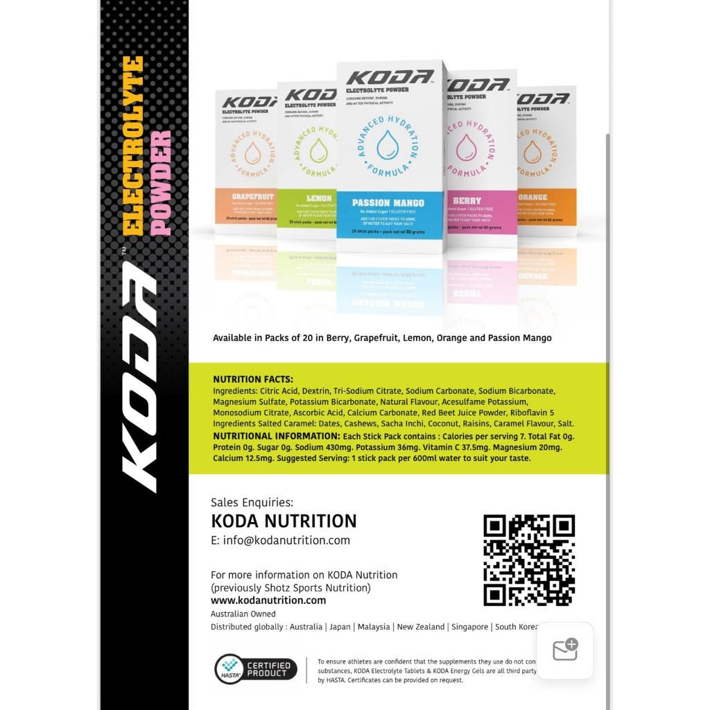KODA Electrolyte Powder