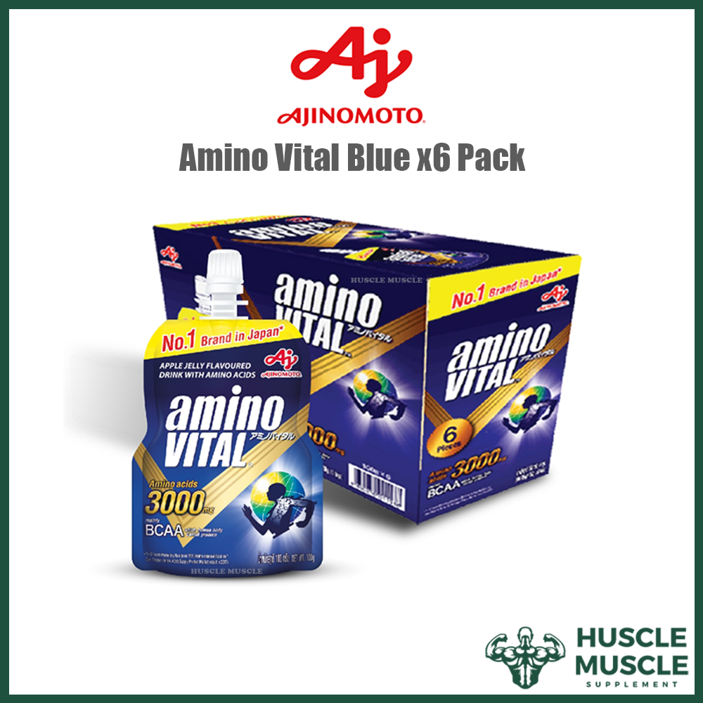 AJINOMOTO Amino Vital BLUE – Recovery Jelly (100g x 6 Packs)