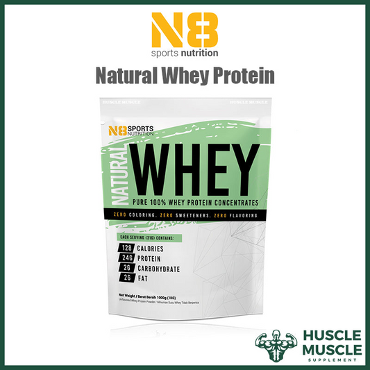 N8 Natural Whey Protein (500g)