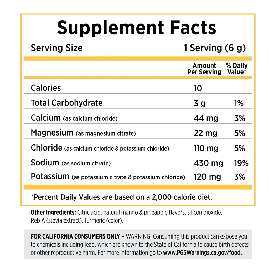 SaltStick DrinkMix Electrolyte (Sachet)