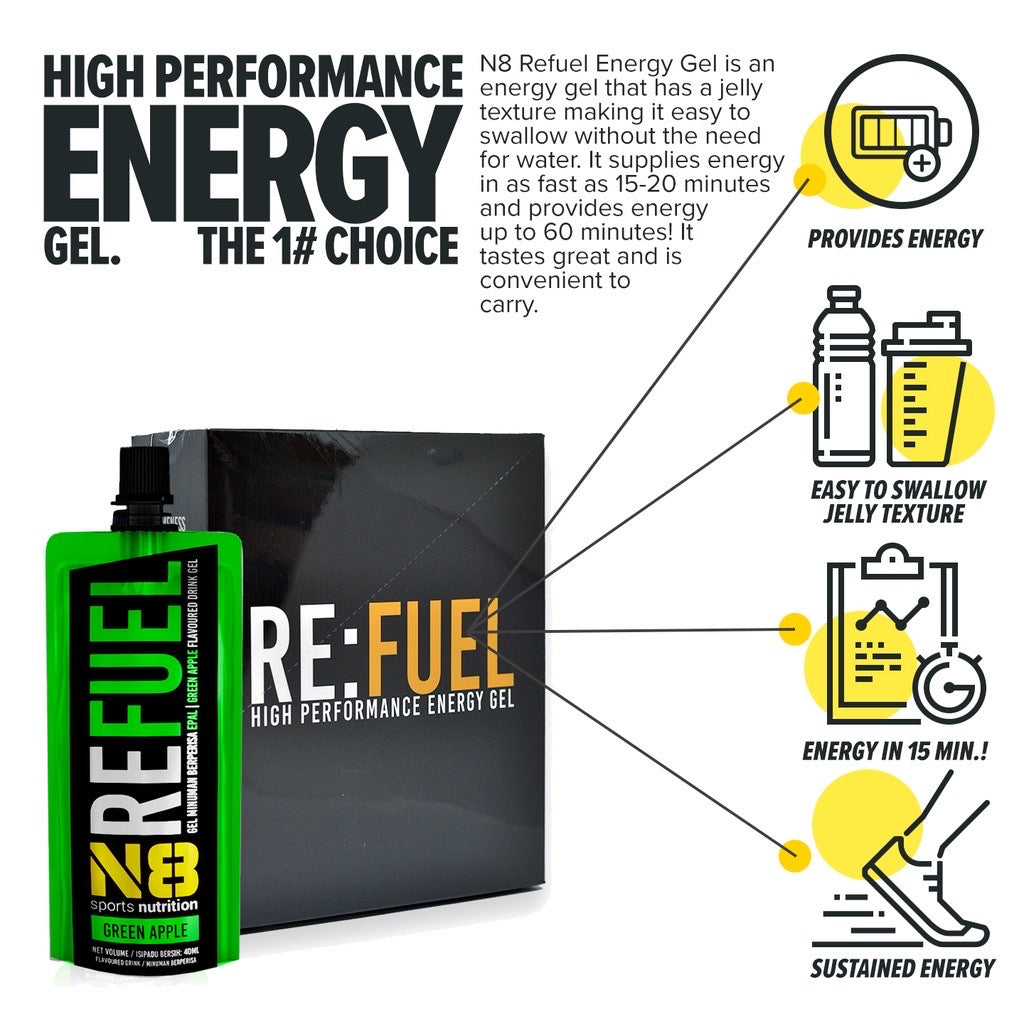 N8 REFUEL ENERGY GEL