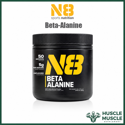 N8 Beta-Alanine 250g black container by Huscle Muscle